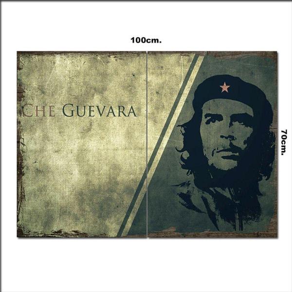 Bedeko Ahşap Tablo Ernesto Che Guevara 70*100Cm - Image 1