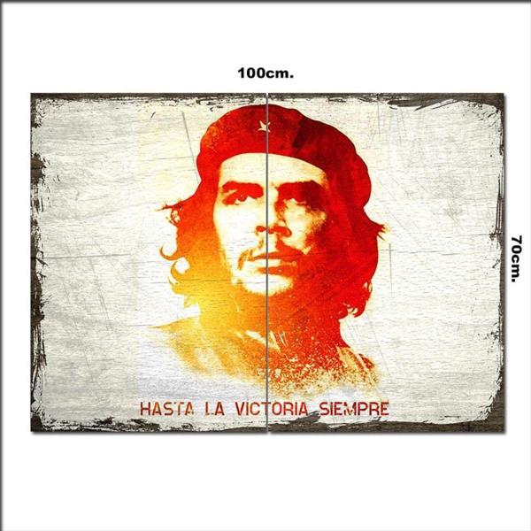 Bedeko Ahşap Tablo Ernesto Che Guevara 70*100Cm - Image 1