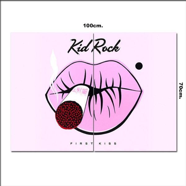 Bedeko Ahşap Tablo Kid Rock First Kiss Albüm Afişi 70*100Cm - Image 1