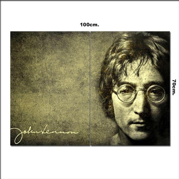 Bedeko Ahşap Tablo John Lennon Resim 70*100Cm - Image 1