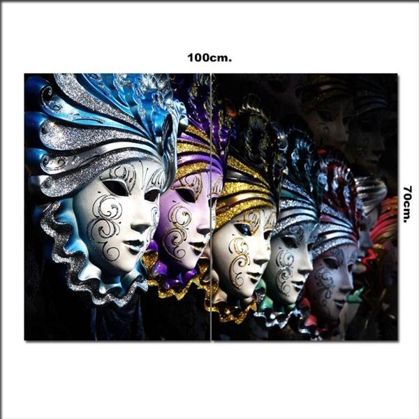 Bedeko Ahşap Tablo Maske 70*100Cm - Image 1