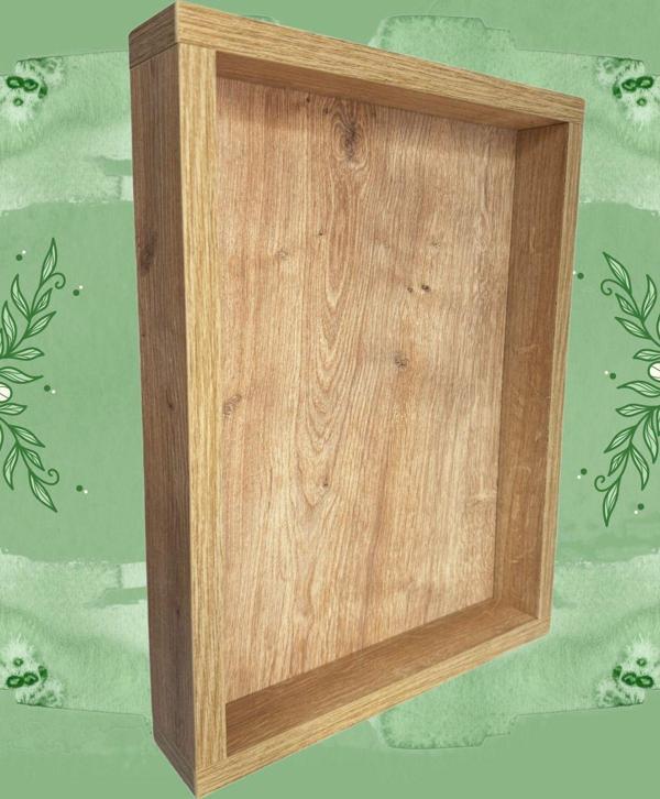 Ahşap Pano Çerçeve Resim Anı Hobi Tablosu 30x40 Cm - Image 1