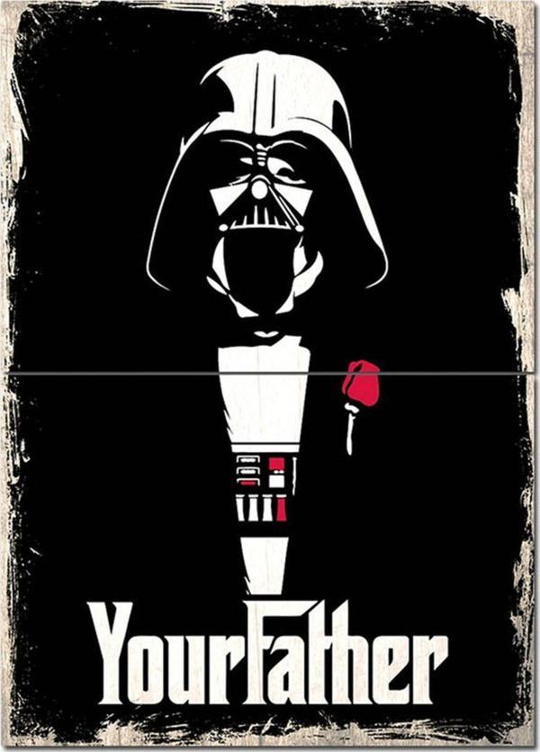 Bedeko Ahşap Tablo Your Father Art Mdf Tablo - Image 1