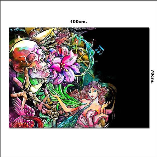 Bedeko Ahşap Tablo Siren Song Deniz Kızı Baskılı 70*100Cm - Image 1