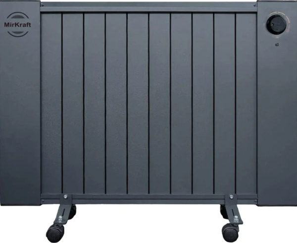 MirKraft 870×500 Termostat Kontrollü Elektirikli Radyatör Petek Isıtıcı - Antrasit - Image 1