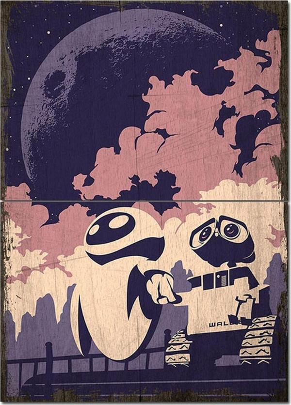 Bedeko Ahşap Tablo Wall E Vol-İ Dekoratif Mdf Tablo - Image 1