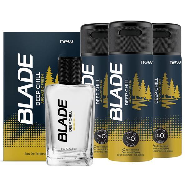 Blade Deep Chill Edt Parfüm 70 ml & Deodorant 3x150 ml - Image 1