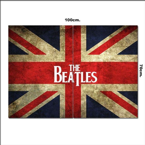 Bedeko Ahşap Tablo The Beatles Poster Afiş 70*100Cm - Image 1