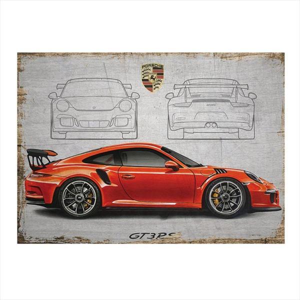 Bedeko Porsche Art Mdf Poster 50Cm X 70Cm - Image 1