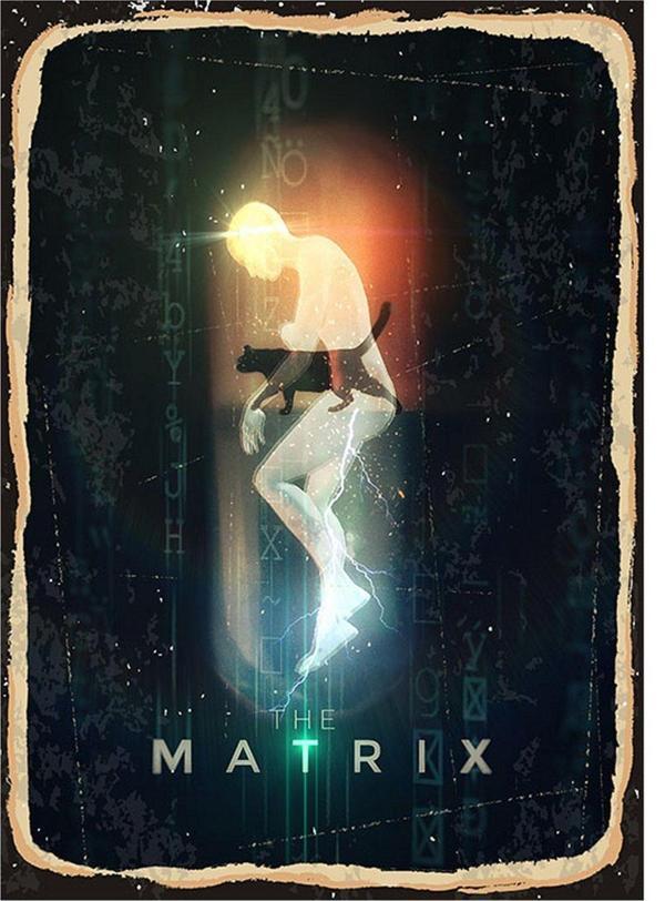 Bedeko Matrix Hediyelik Ahşap Tablo - Image 1