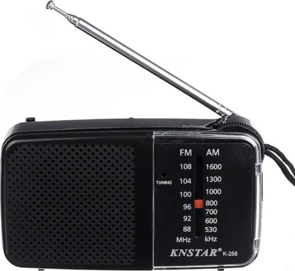 Cep Tipi Taşınabilir Am / Fm Radyo Knstar K-258 Yeni Seri Radyo - Image 1
