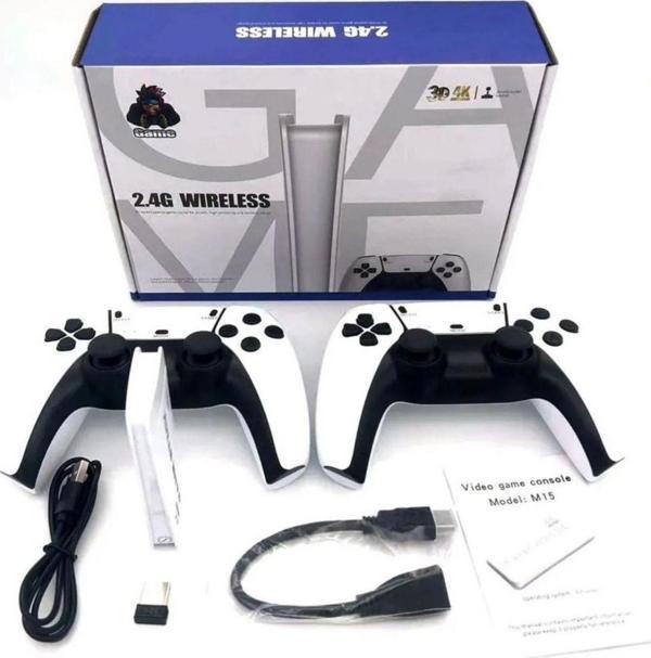 M15 4k hd Emuelec Retro Game Stick Atari Oyunları +20000 Oyunlu Konsol Nostalji - Image 1