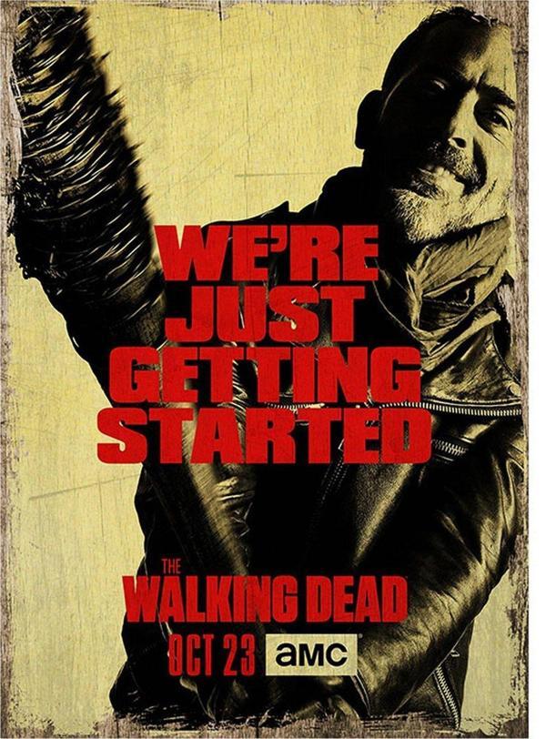 Bedeko Walking Dead Negan Dekoratif Ahşap Tablo - Image 1