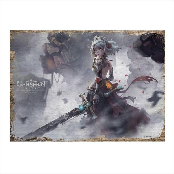 Bedeko Genshin Impact Modern Ahşap Tablo 50Cm X 70Cm - Image 1