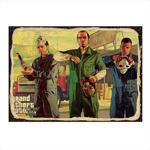 Bedeko Gta 5 Mdf Poster 50Cm X 70Cm - Image 1