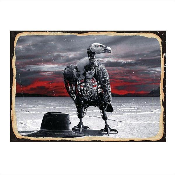 Bedeko Korkunç Akbaba Hediyelik Ahşap Tablo 50Cm X 70Cm - Image 1
