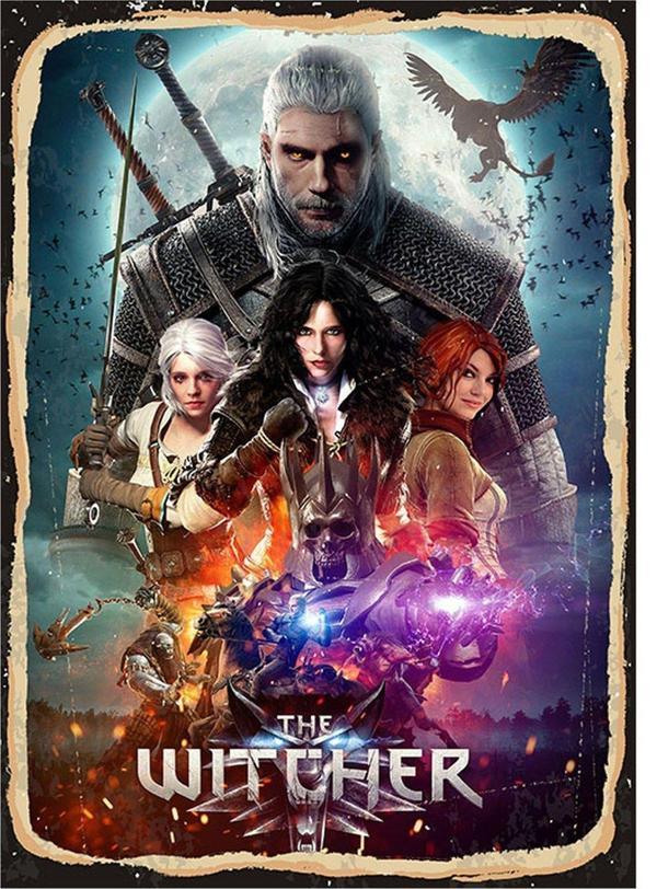Bedeko The Witcher Dekoratif Mdf Tablo - Image 1