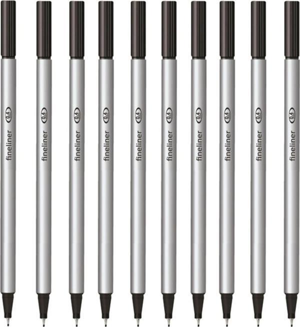 Concord Fineliner Kalem 0.4mm - 10'lu Set - Image 1
