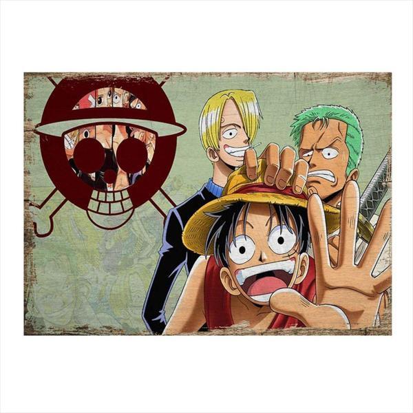 Bedeko One Piece Desenli Ahşap Tablo 50Cm X 70Cm - Image 1
