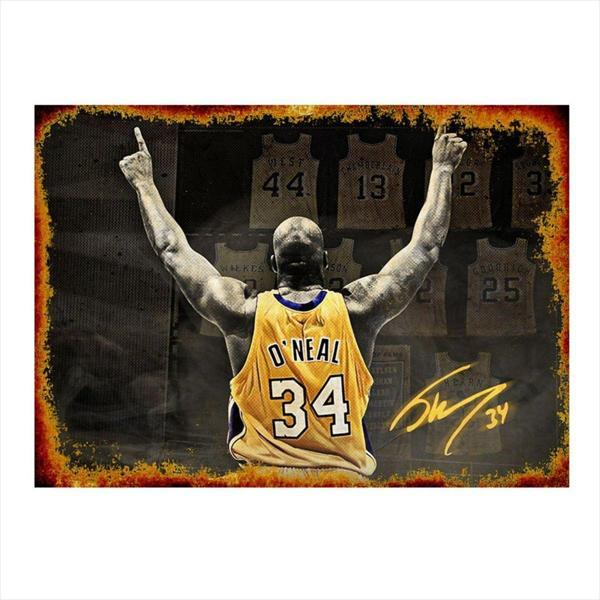 Bedeko Shaq O'Neil Mdf Poster 50Cm X 70Cm - Image 1
