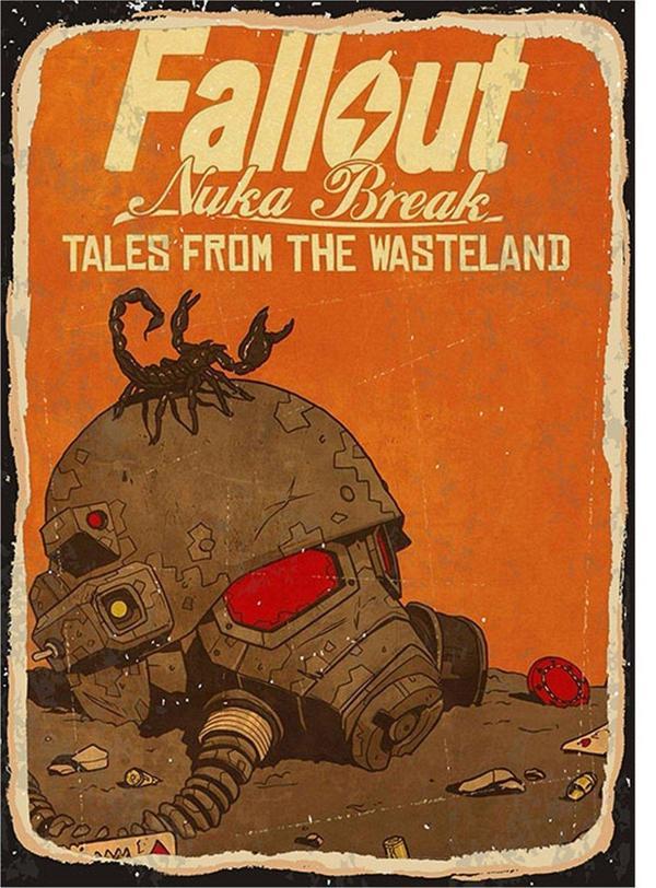 Bedeko Fallout Hediyelik Ahşap Tablo - Image 1