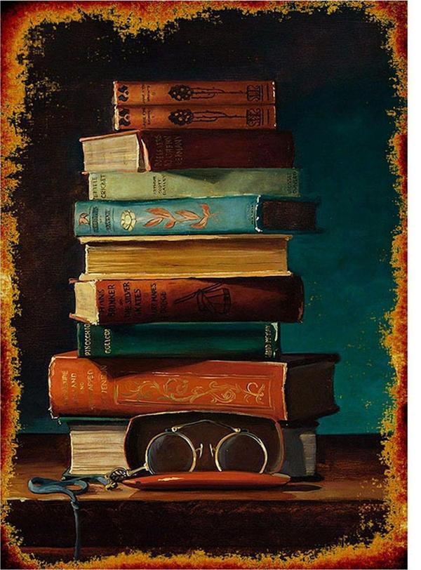 Bedeko Kitap Sevgisi Mdf Poster 50Cm X 70Cm - Image 1