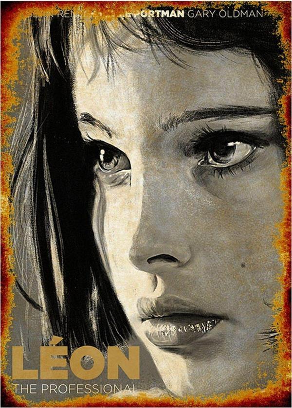Bedeko Leon The Professional Desenli Ahşap Tablo 50Cm X 70Cm - Image 1