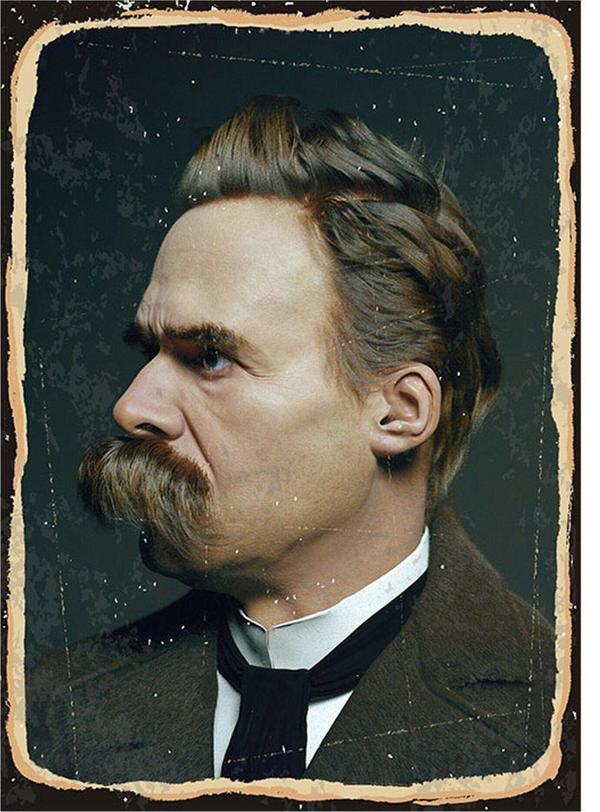 Bedeko Nietzsche Hediyelik Mdf Tablo 50Cm X 70Cm - Image 1