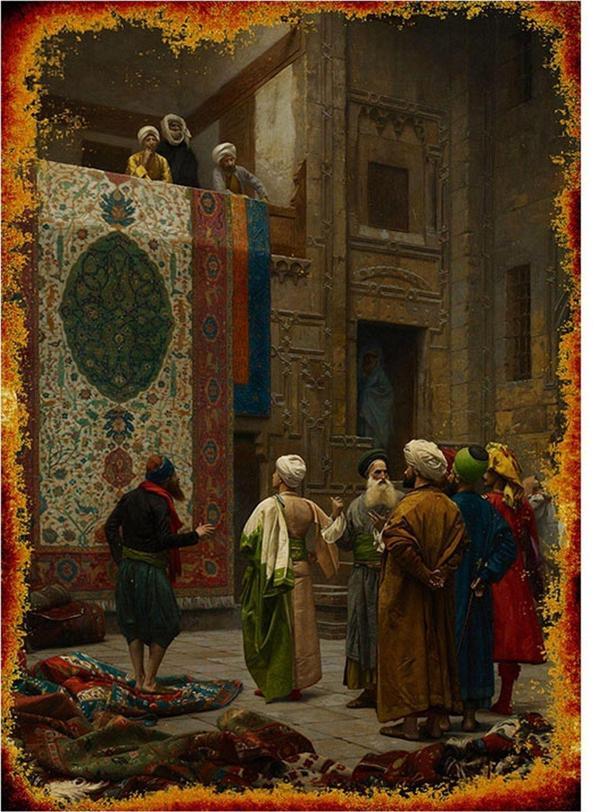Bedeko Osmanlı Tasarım Ahşap Tablo 50 Cm X 70 Cm - Image 1