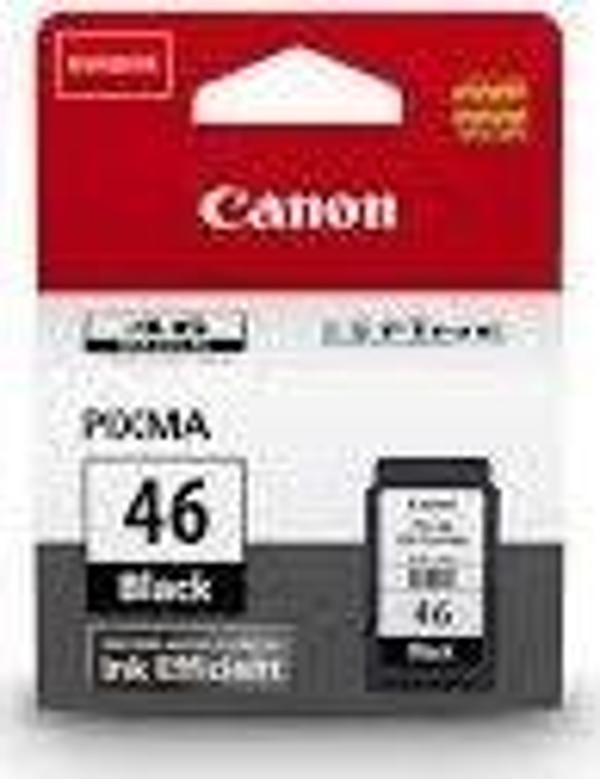 BK Canon PG-46 Siyah Orijinal Kartuş (Bitmeyen kartuşa uyumlu delik ve hazır) - Canon Pixma E404/E414/  - Image 1