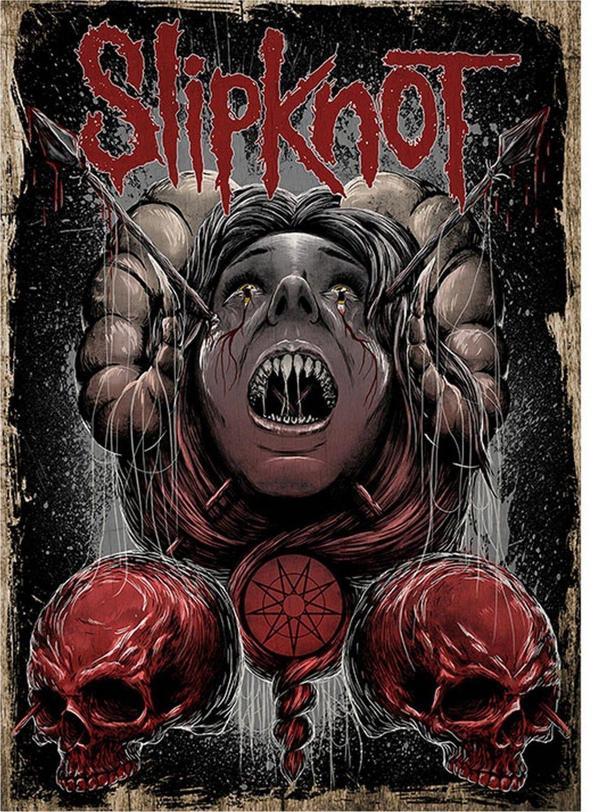 Bedeko Slipknot Art Mdf Poster - Image 1