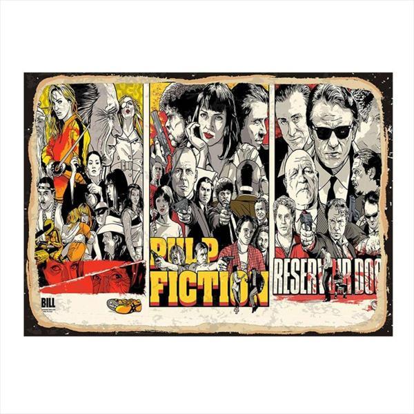 Bedeko Tarantino Filmleri Desenli Mdf Tablo 50Cm X 70Cm - Image 1
