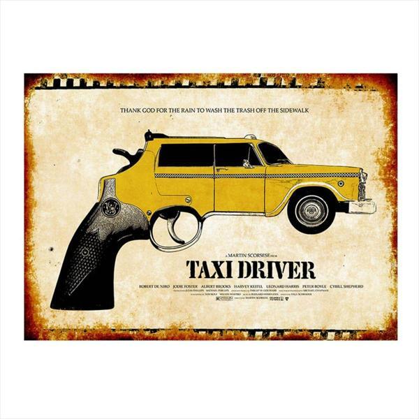 Bedeko Taxi Driver Modern Ahşap Tablo 50Cm X 70Cm - Image 1