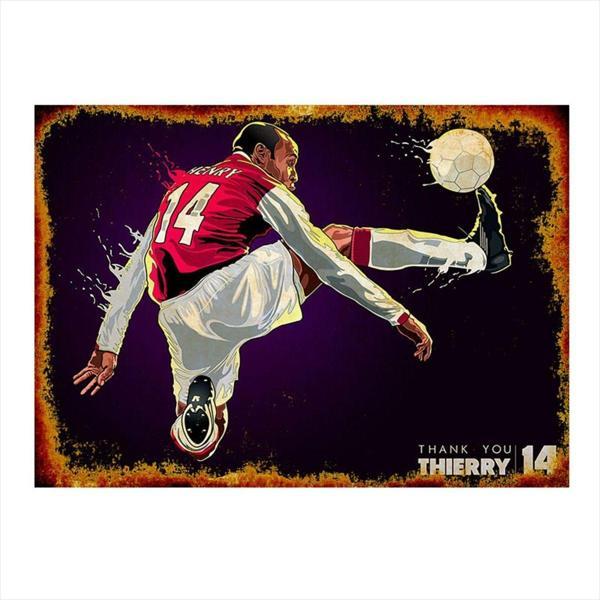 Bedeko Thierry Henry Modern Ahşap Tablo 50Cm X 70Cm - Image 1