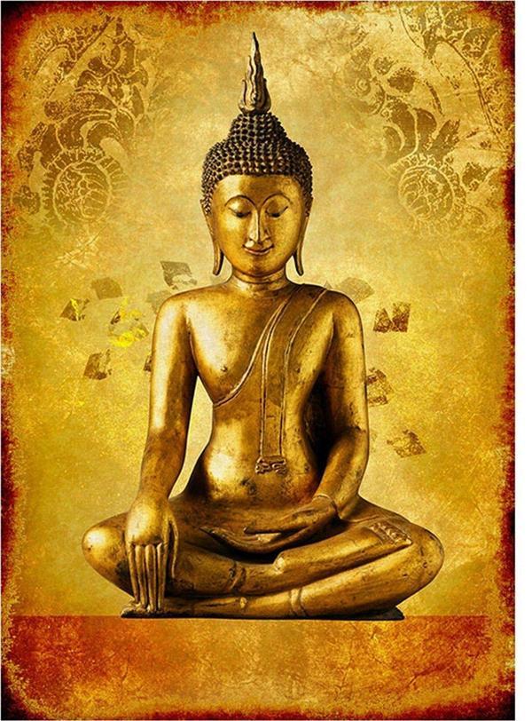 Bedeko Buda Tanrısı Mdf Poster - Image 1