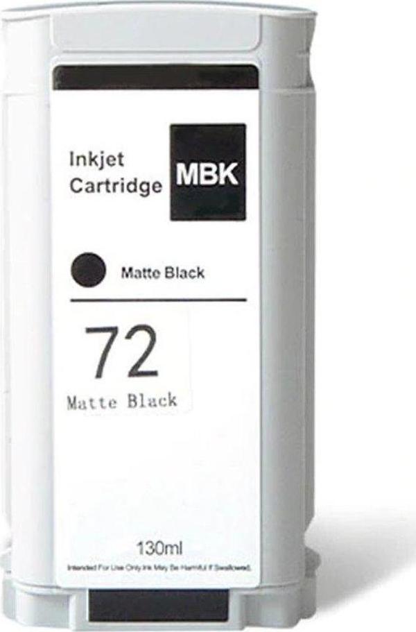 BK HP 72（C9403A）Matte Black Uyumlu Kartuş / Hp DesignJet T610 / T620 / T770 / T790 / T795 / T1100 / T11 - Image 1