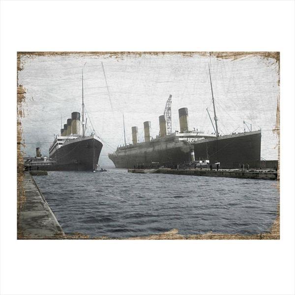 Bedeko Titanic Gemi Art Mdf Poster 50Cm X 70Cm - Image 1