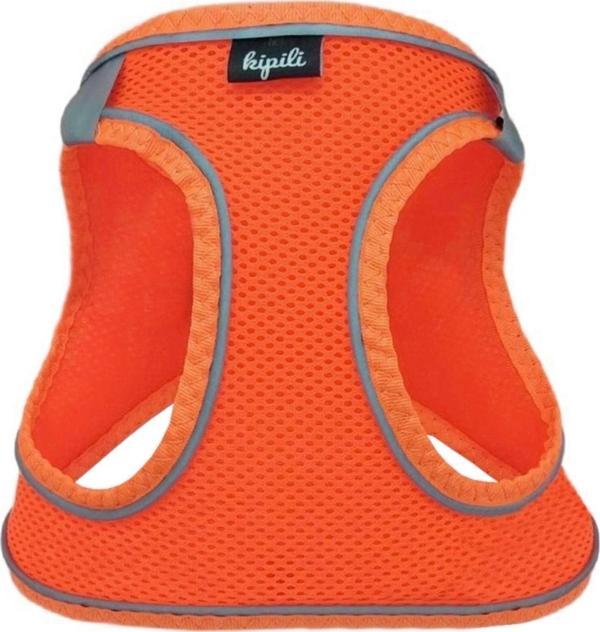 Üç Kilitli Sportif Kedi Köpek Göğüs Tasması 24-28 cm XX-Small Turuncu - Image 1