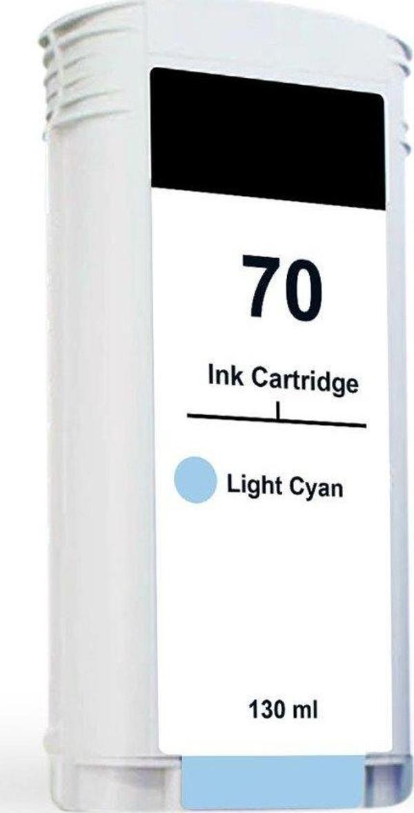 BK HP70 C9390A 130ml Light Cyan Uyumlu Photoink Kartuş Z2100 Z3100 - Image 1