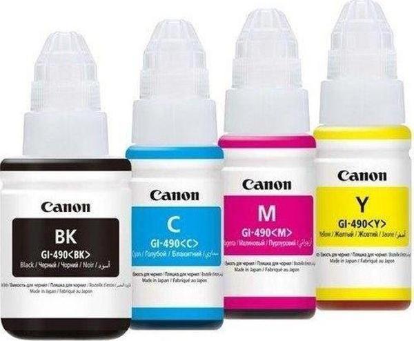 Canon ORİJİNAL 4 Renk TAKIM G1400/G1410/G2400/G2410/G2411/G3400/G3415/G3410/G3411/G4400/G4410 GI 490 - Image 1
