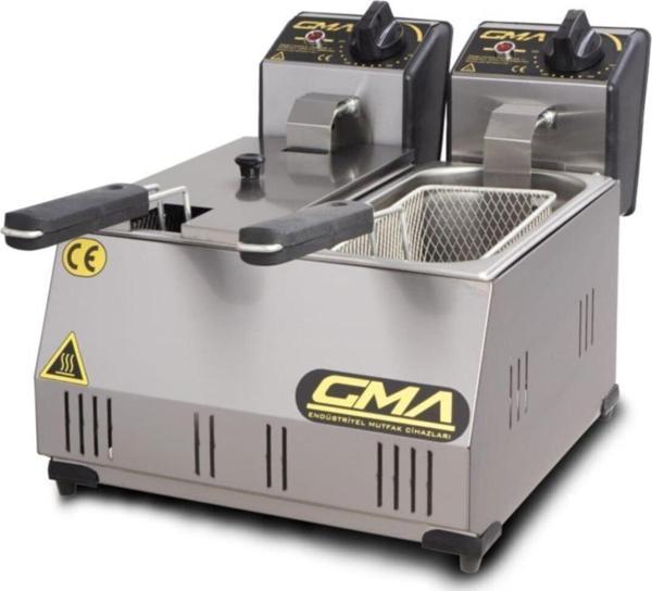 GMA G1190 FR 4000 Kcal Elektrikli 3+3 Litre Fritöz - Image 1