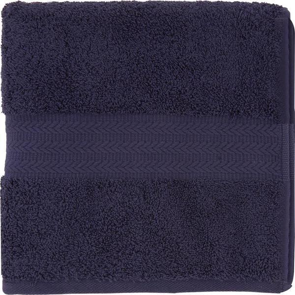 Karaca Home Charm Exclusive Lacivert Yüz Havlusu 50x90cm - Image 1