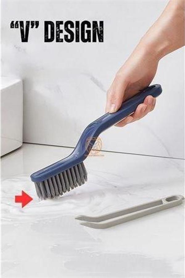 TransForMacion Derz Fırçası V Dizayn Banyo Mutfak Lavabo Fırçası 720807 - Image 1