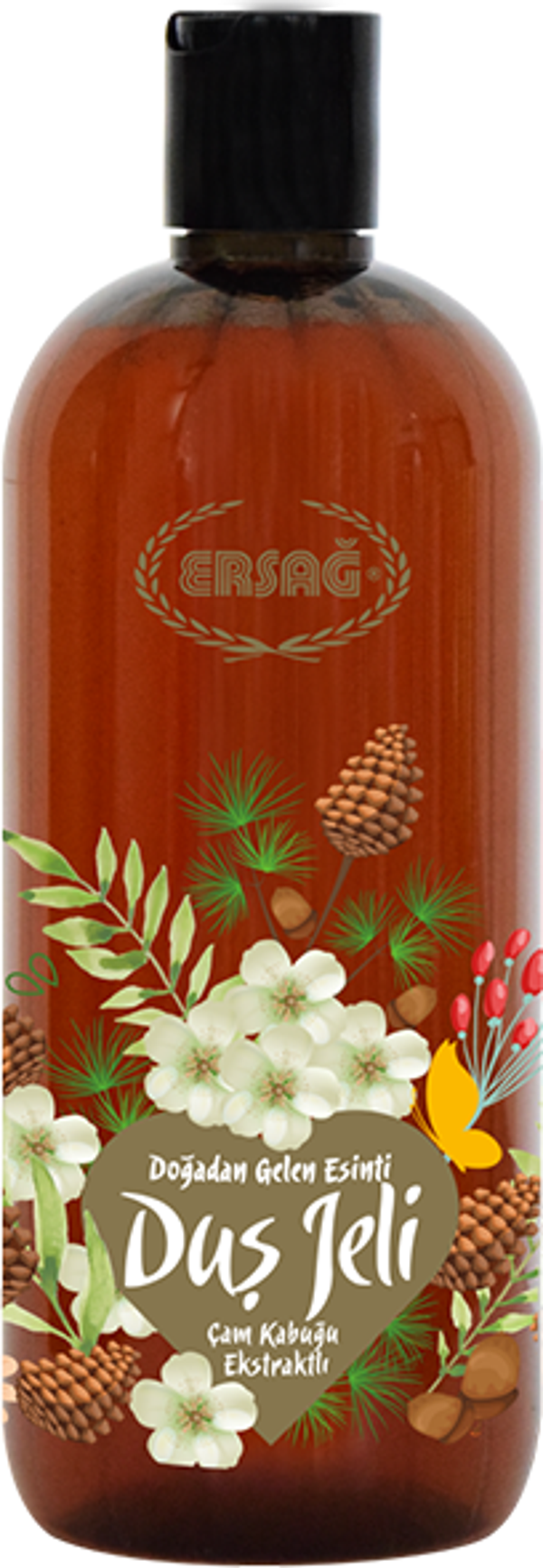Ersağ Çam Kabuğu Ekstraktlı Duş Jeli - Image 1