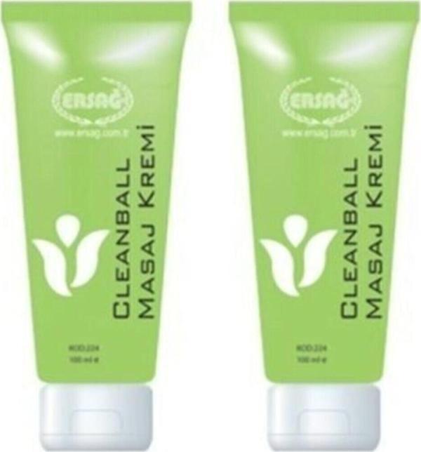 Ersağ Cleanball Masaj Kremi2x100ml - Image 1