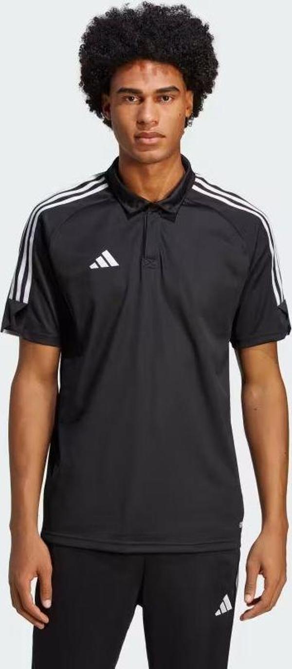 Adidas Tiro23 L Polo Black Erkek Spor Tişört HS3578 - Image 1