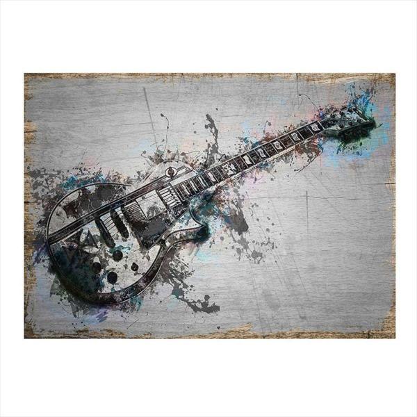 Tablomega Bedeko Elektro Gitar Tasarım Mdf Tablo - Image 1