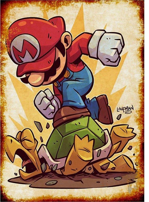 Bedeko Süper Mario Mdf Poster - Image 1