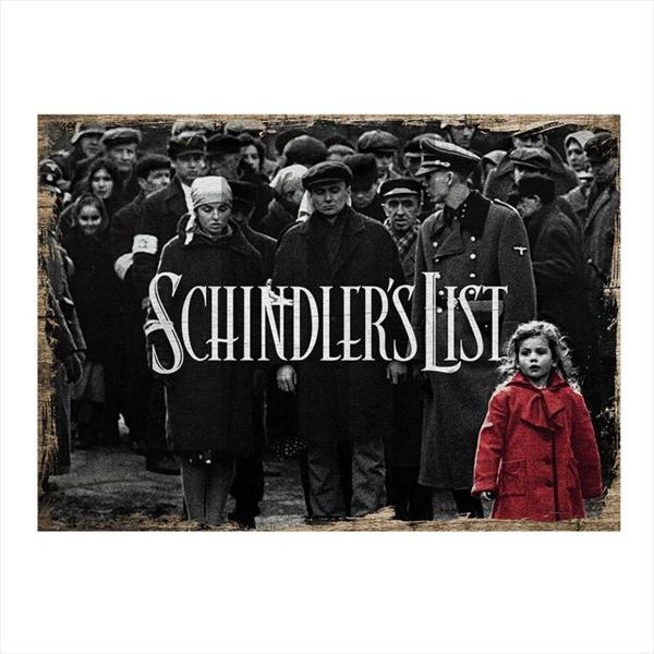 Bedeko Schindler'S List Dekoratif Mdf Tablo 25Cm X 35Cm - Image 1