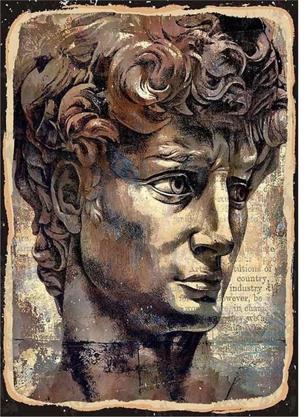 Bedeko Heykel Mdf Poster - Image 1
